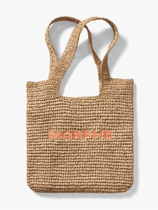 Natural Straw Bag w Coral Logo MORPHE RAFFIA TOTE BAG - ORANGE
LIMITED EDITION | Poshmark