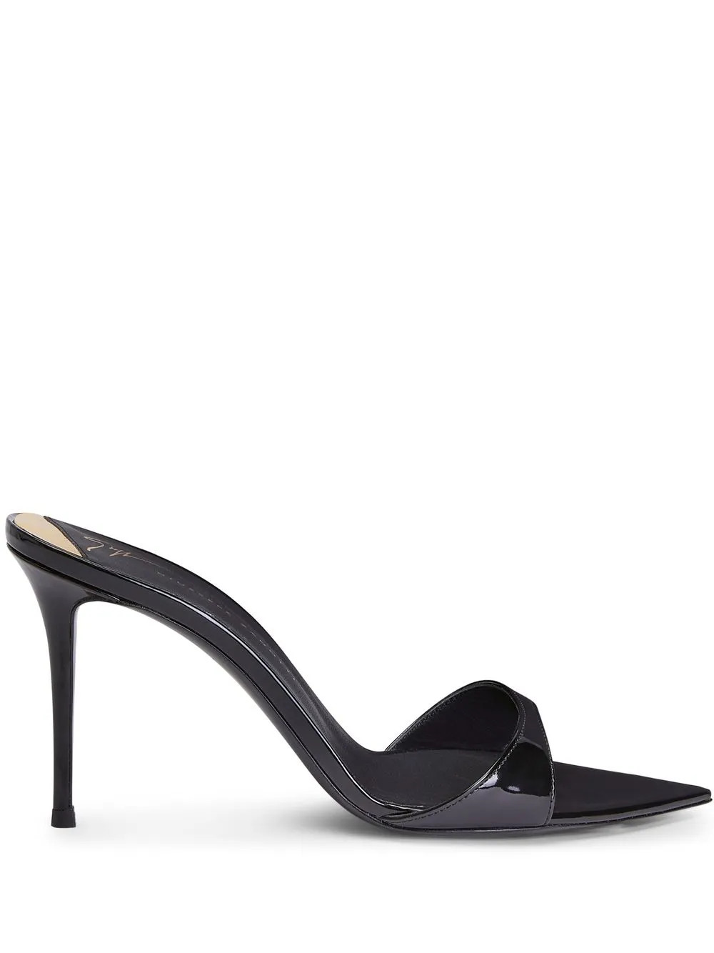 Intriigo patent 90mm sandals | Farfetch Global