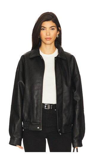 The Torey Jacket in Black | Revolve Clothing (Global)