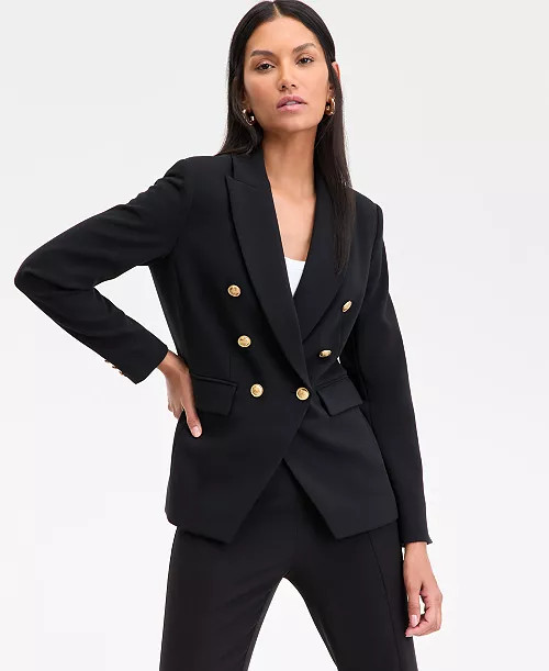 I.N.C. International Concepts Women's Double-Breasted Blazer, Exclusively at Macy's - Macy's | Macy's