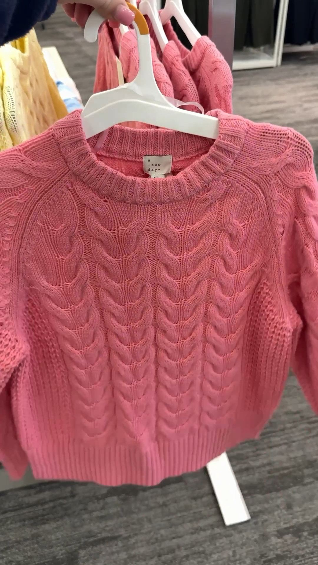 This cable knit sweater is one of those pieces you’ll reach for on repeat.

Why it’s a closet staple:
• Classic cable texture that makes any outfit look more elevated
• Soft cotton-recycled polyester blend that’s breathable and holds its shape
• Ribbed cuffs and hem for a flattering, polished fit
• Easy pullover style that works for layering or wearing solo
• Comes in pink, yellow, and cream for both neutral and color-lover wardrobes

Style it with straight-leg jeans and loafers for everyday, tailored trousers for work, or a midi skirt for a chic casual look. This is the kind of sweater that quietly does all the work for your outfits.

#LTKMidsize #LTKmomlife #LTKPlusSize