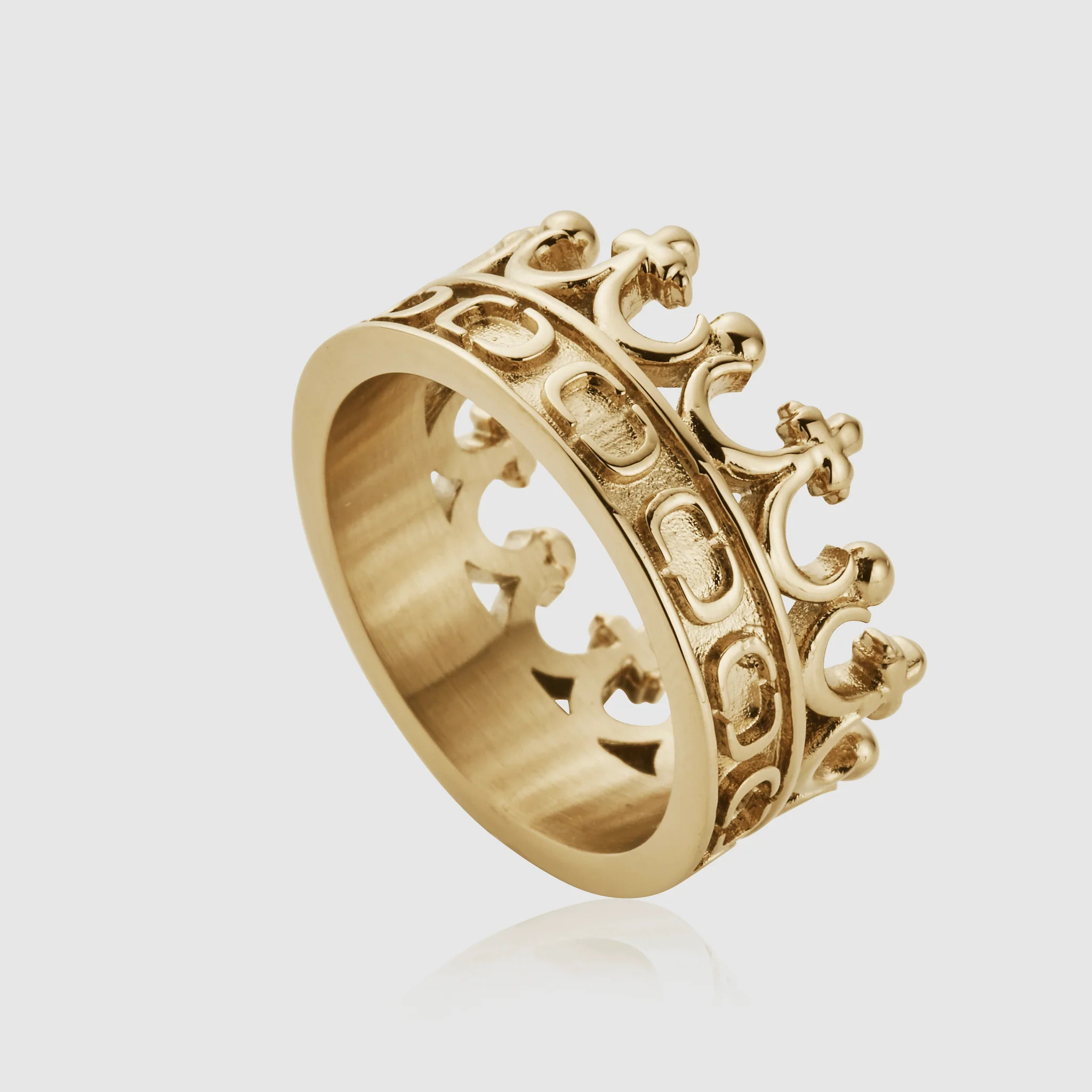 Crown Ring (Gold) | Craftd London (US)