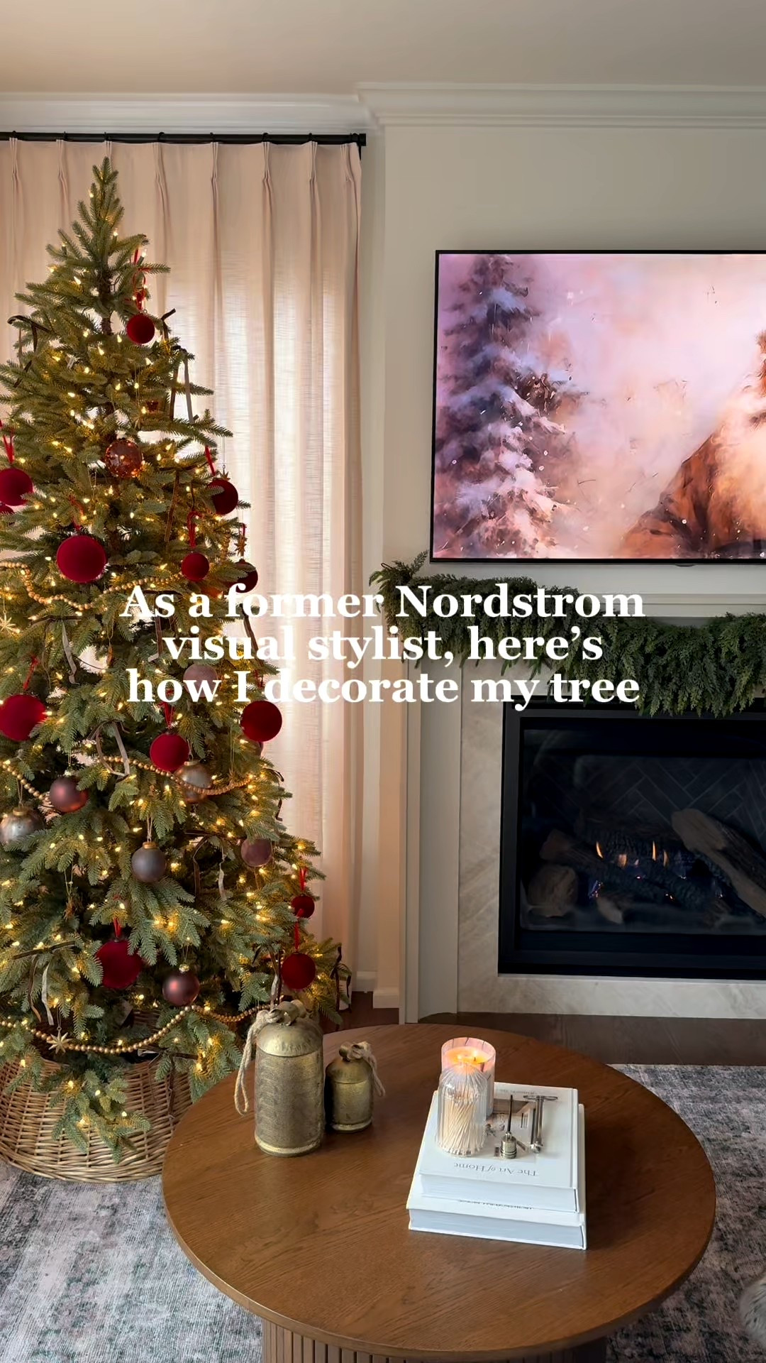 As a former Nordstrom Visual Stylist, I’m sharing my top Christmas tree decorating tips for a designer look on any budget. 🎄
Start with a high-quality, realistic tree like this Slim Spruce from Balsam Hill, then fluff each branch to make it look full and natural. I chose a deep burgundy, chocolate brown, and gold metallic color scheme and mixed textures — vintage-style glass ornaments, velvet bows, and a metallic beaded garland — for a cozy, elegant holiday look.

Save this post for Christmas decorating inspiration and shop everything I used to create this tree below! 

#LTKHoliday #LTKSeasonal #LTKHome
