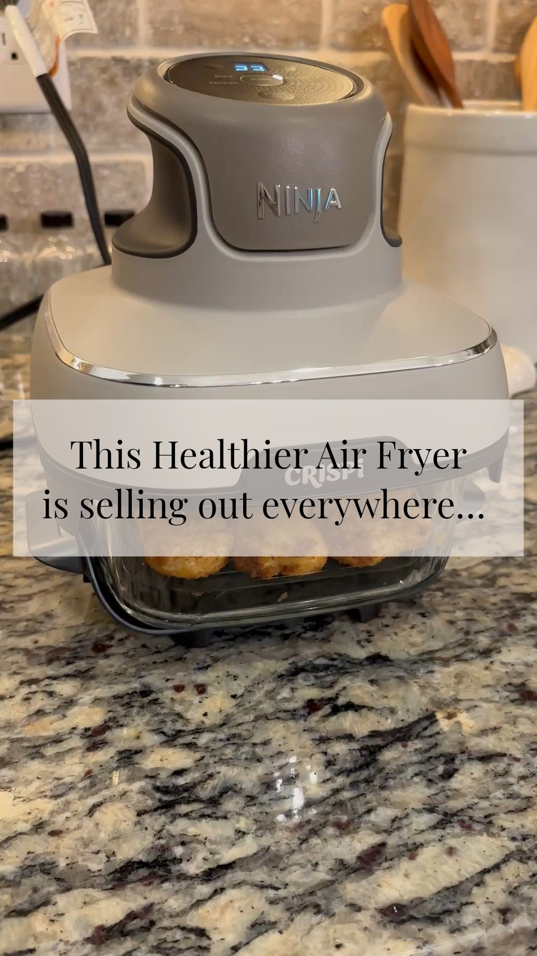 Obsessed with my new Ninja Crispi! 

1. Love that this is a healthier air fryer option utilizing glassware for cooking in. Now I feel good about making meals in it without cooking in harsh chemicals from our old Air Fryer
2. I love that I can see the food cooking which gives me better control on when to stop and prevent burning. 
3. This is SO easy to use! Just add the top and cook! Then put a lid on it and in the fridge for storage!
4. That Color 😍👌🏻

Kitchen, cookware, kitchen must have, clean cooking, air fryer, healthy meals, quick meals, glassware

#LTKmomlife #LTKHome #LTKfoodie