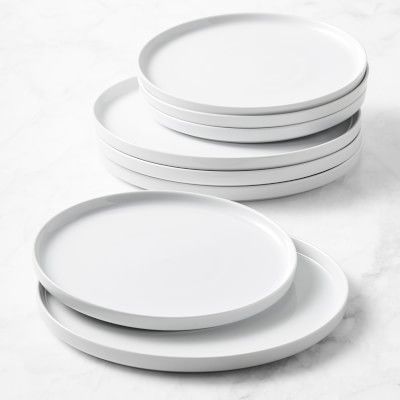 Open Kitchen by Williams Sonoma Edge Dinner & Salad Plates, Set of 4 | Williams-Sonoma
