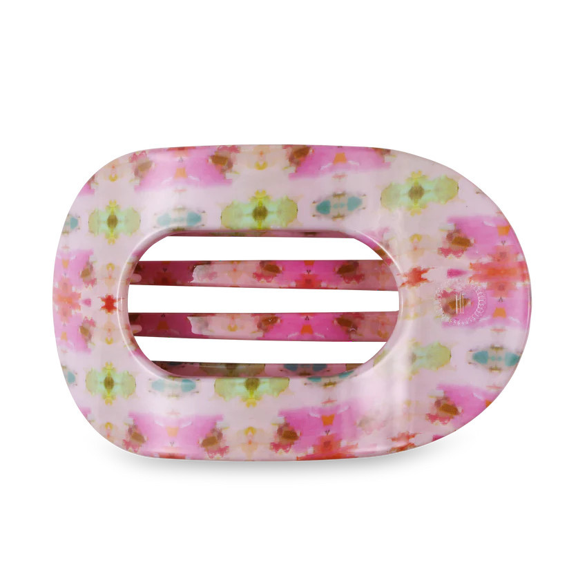 Giverny Large Flat Round Hair Clip | TELETIES