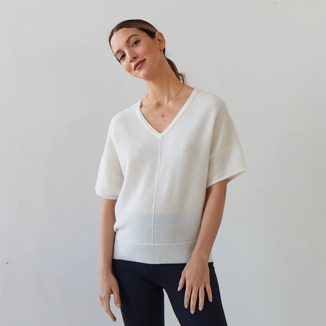 The Cashmere Shell | Brass Clothing