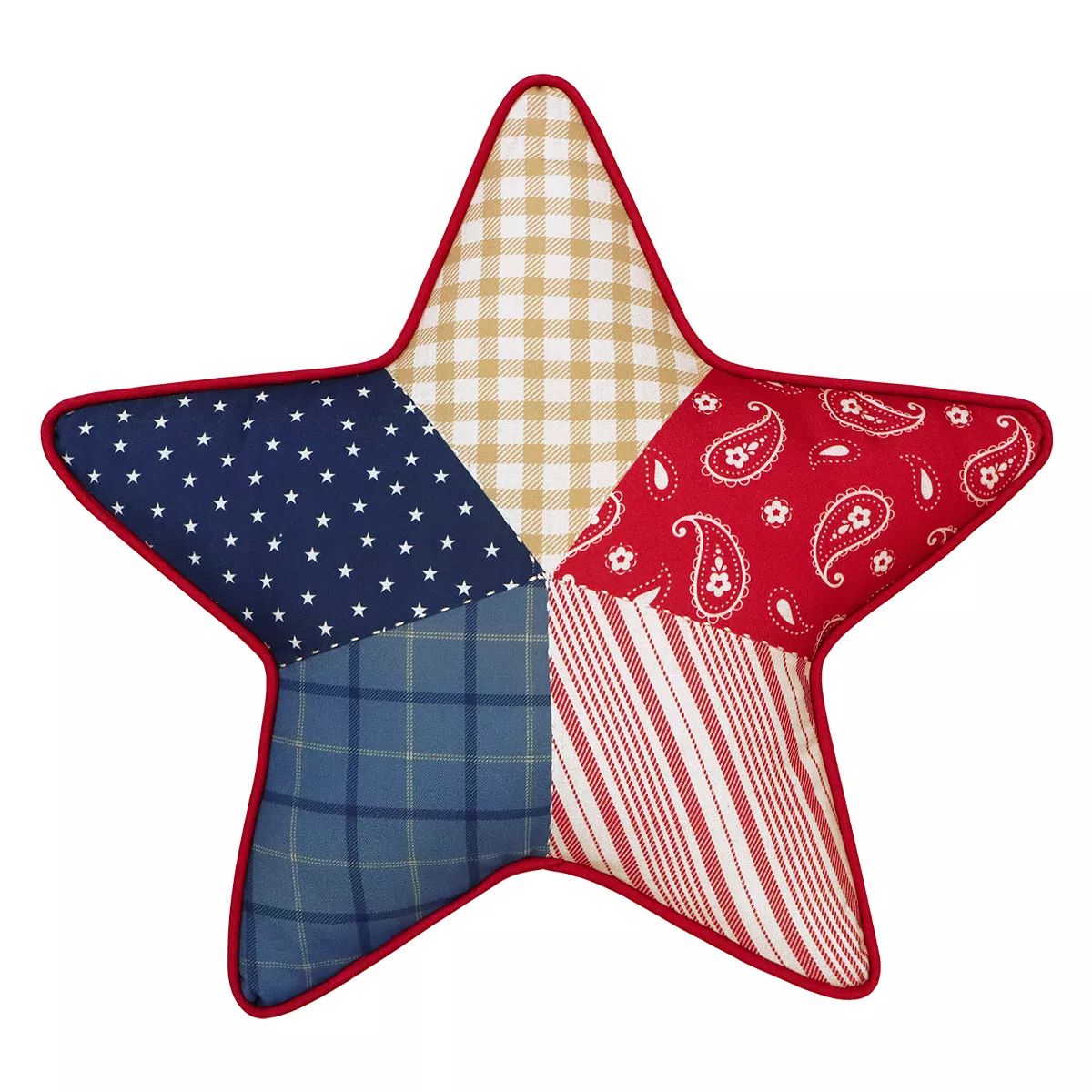 Celebrate Together™ Americana Patchwork Star Throw Pillow | Kohl's