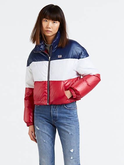 Levi's Cropped Puffer Jacket - Women's M | LEVI'S (US)