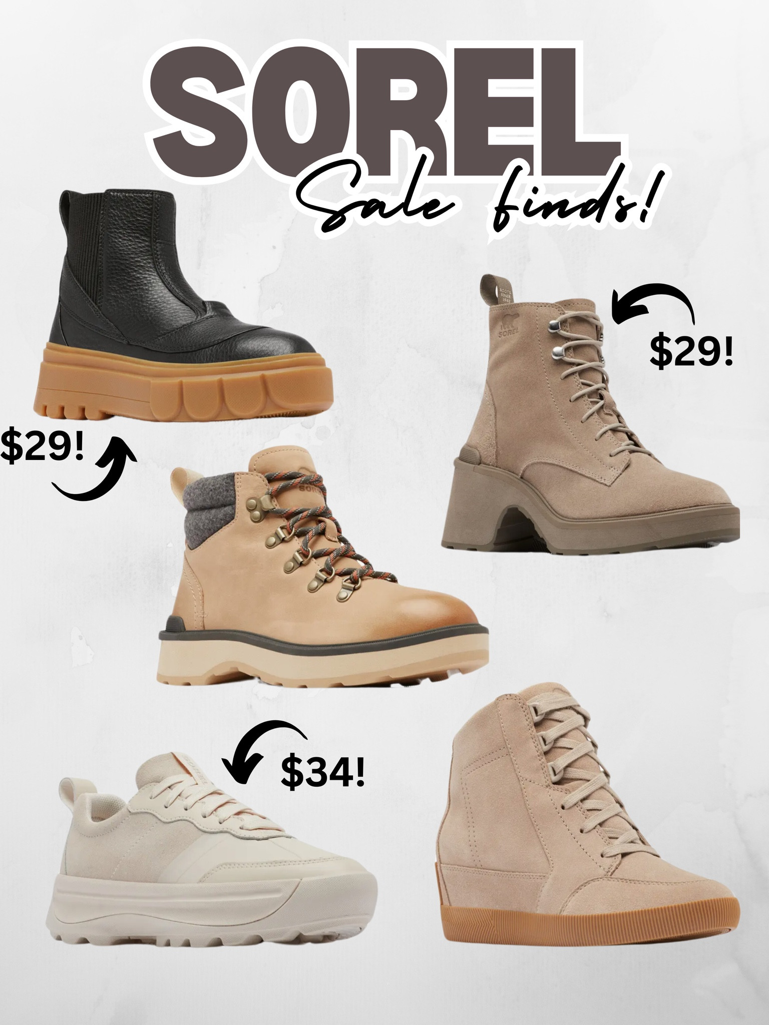 Sorel sale boots!

#LTKSaleAlert #LTKSeasonal #LTKFindsUnder50