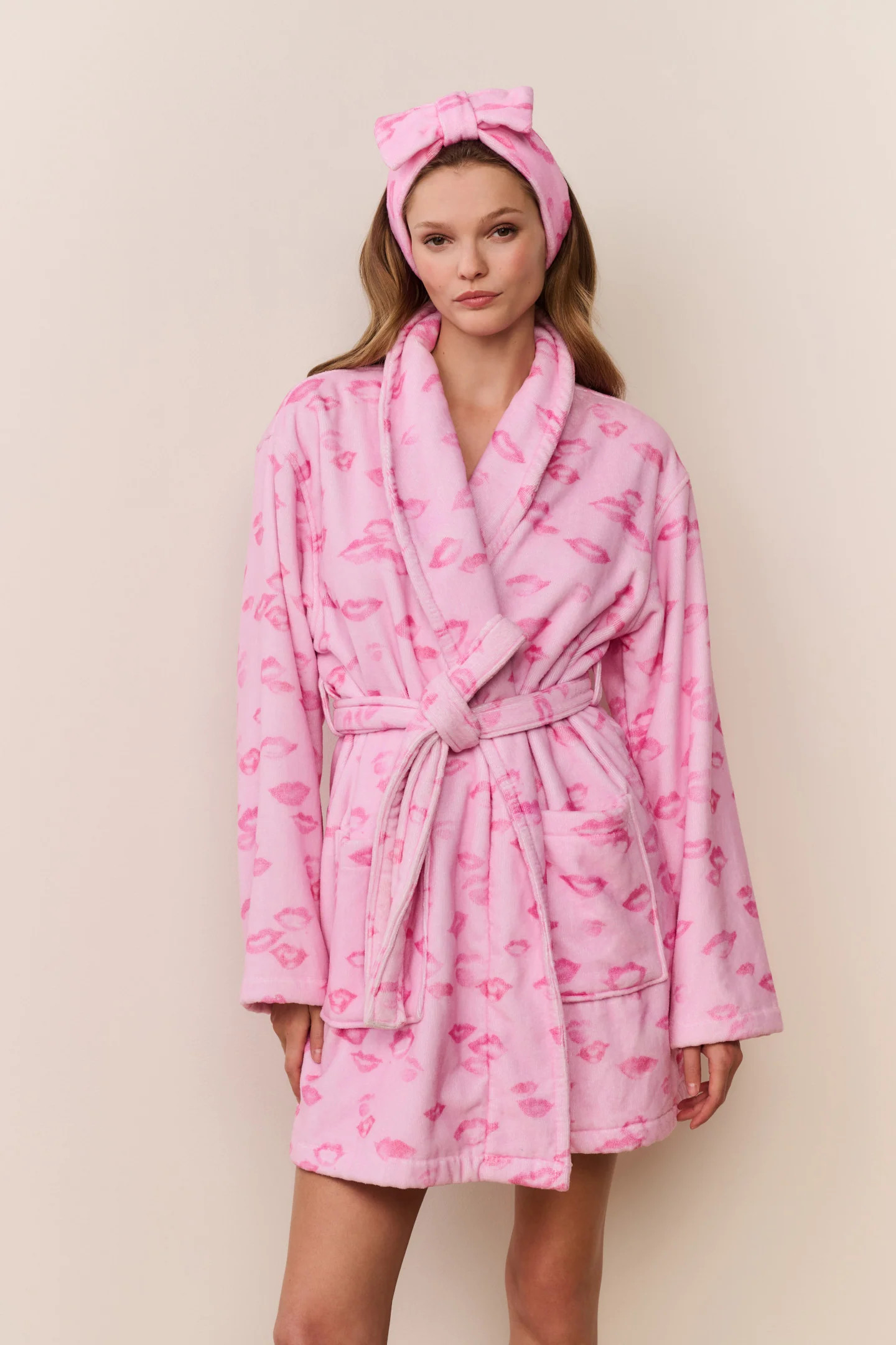 Kiss Print Indie Robe | LoveShackFancy