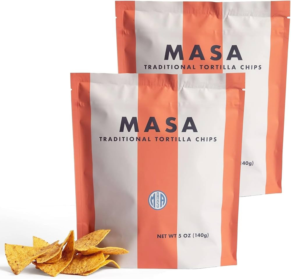 MASA CHIPS - Tortilla Chips Snack Pack - Seed Oil Free, Naturally Grown Corn Chips - Low Carb Sna... | Amazon (US)