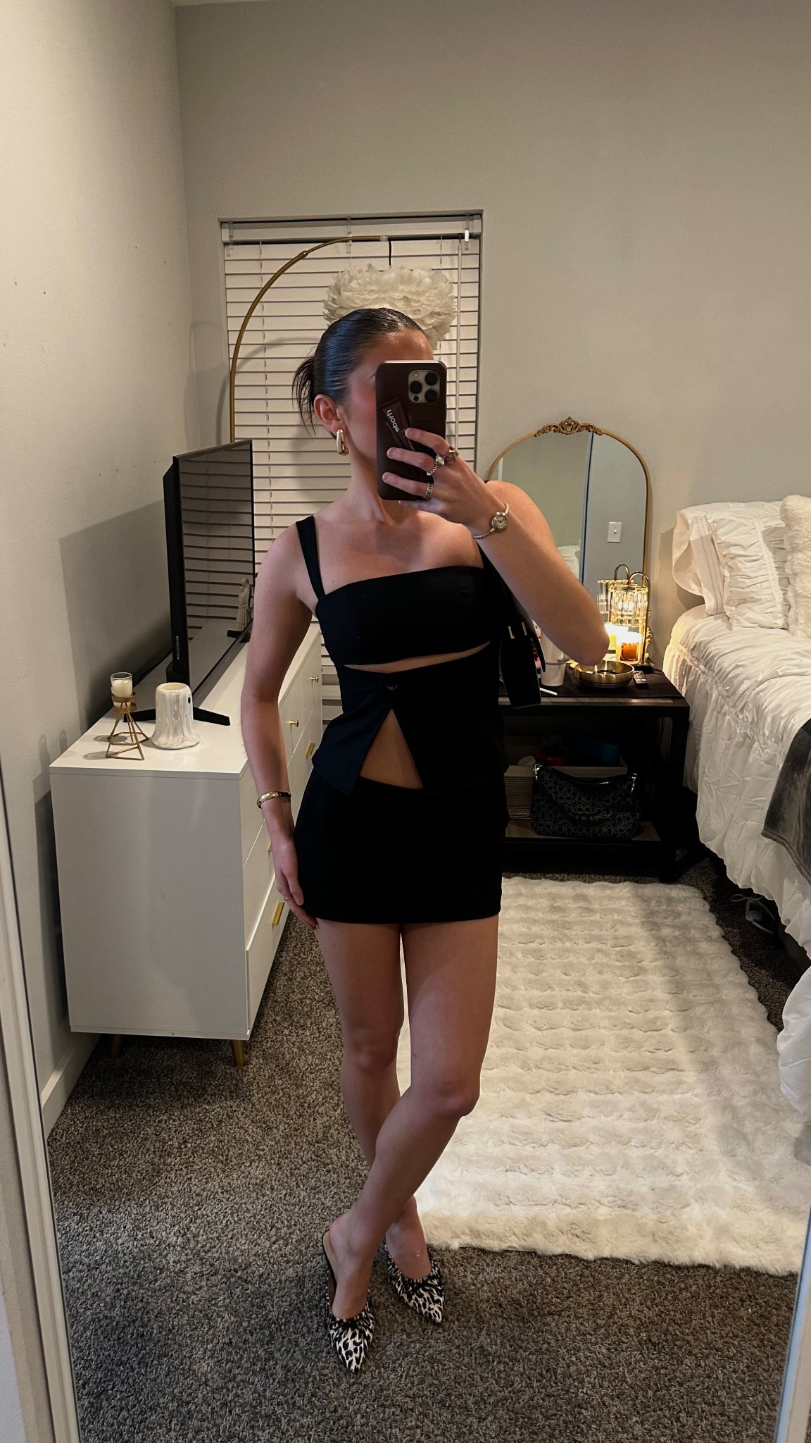 Going out fit🐆🖤

#LTKStyleTip #LTKSeasonal #LTKFindsUnder100