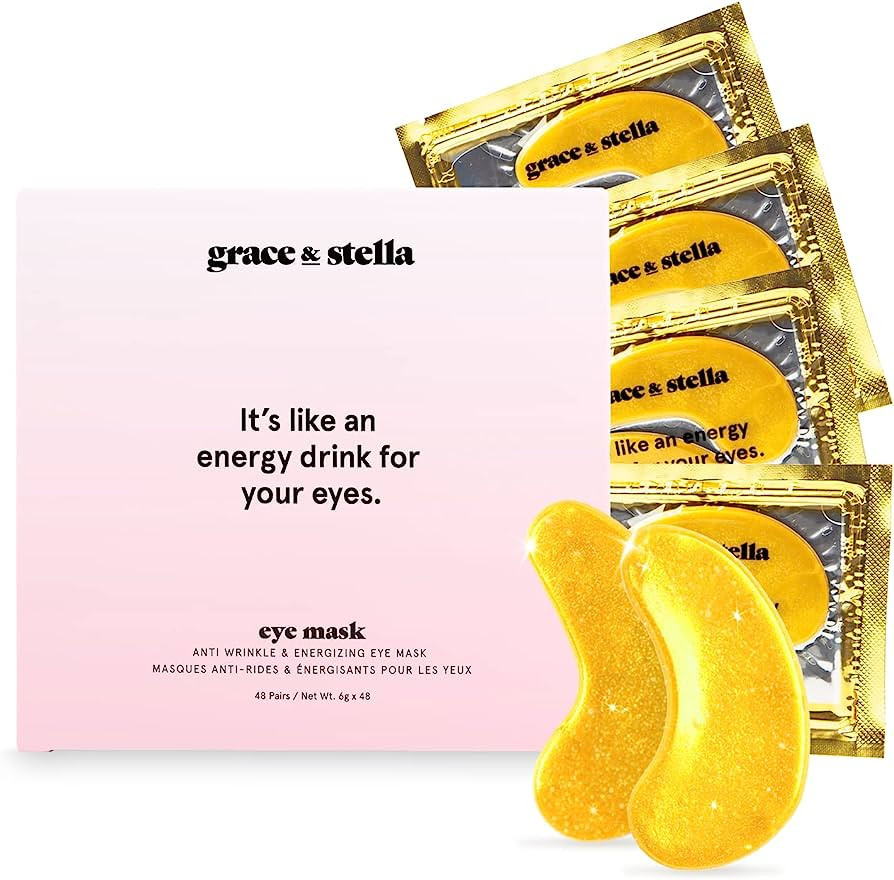 Under Eye Mask - Reduce Dark Circles, Puffy Eyes, Undereye Bags, Wrinkles - Gel Under Eye Patches... | Amazon (US)