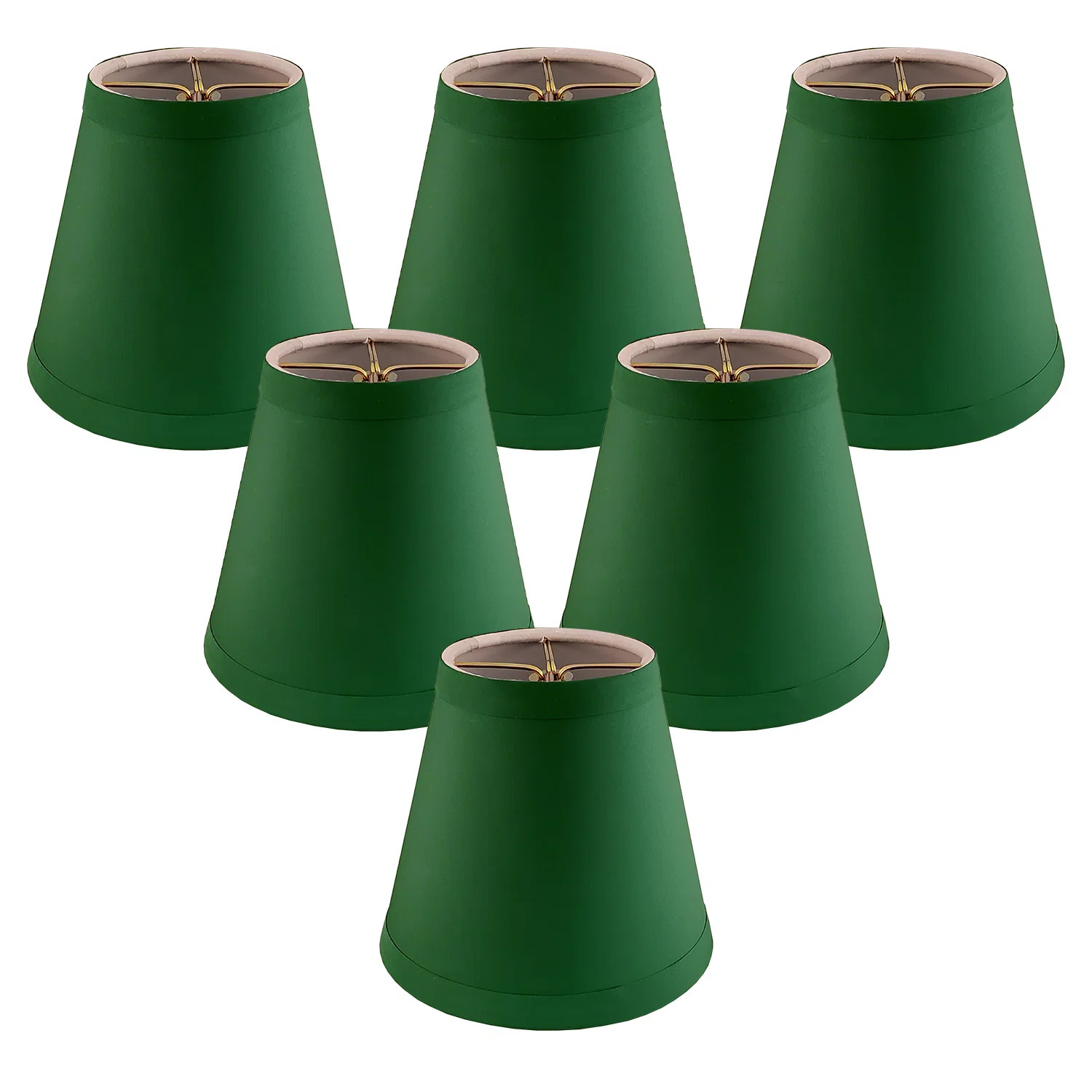 4.5'' H x 5'' W Silk Empire Lamp Shade (Set of 6) | Wayfair North America