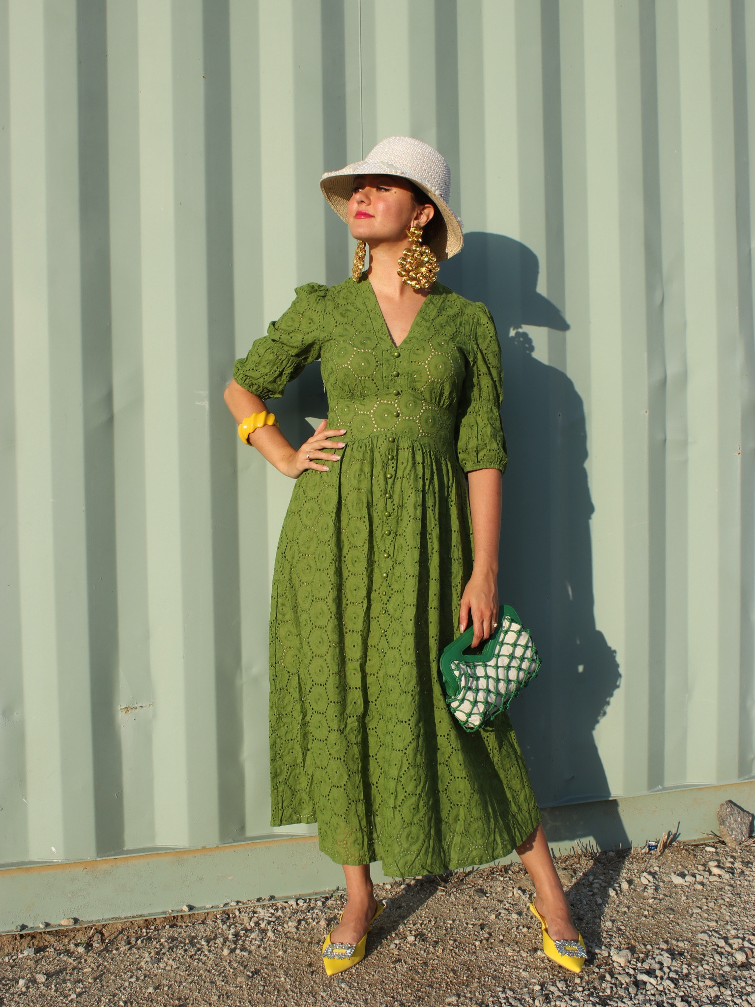 Rihoas dress, lace dress, green dress, fall dress, fall dresses, affordable dresses, yellow heels, slingback kitten heels, kitten heels, fall outfit inspo, amazon shoes, Amazon fashion finds, midi dress, midi dress outfit, fall dress outfit

#LTKsalealert #LTKSeasonal #LTKSale