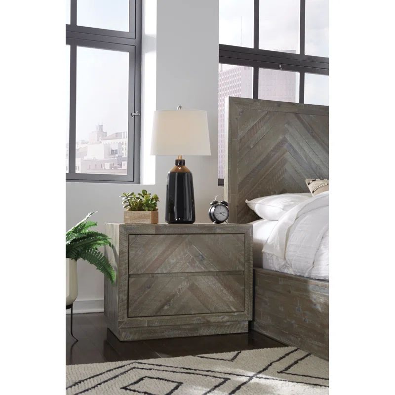 Arsos 2 Drawer Nightstand | Wayfair Professional