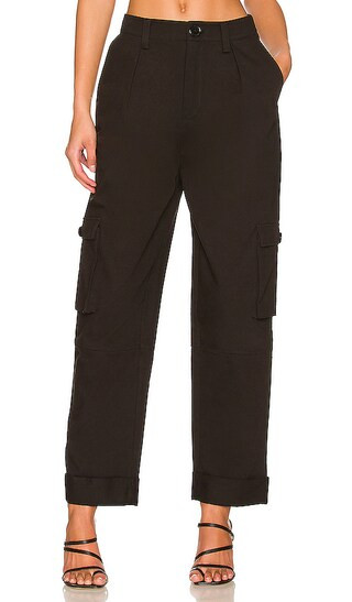 Toronto Cargo Pant in Black | Revolve Clothing (Global)