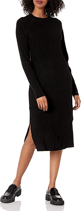 The Drop Women's Renata Rib Midi Dress | Amazon (US)