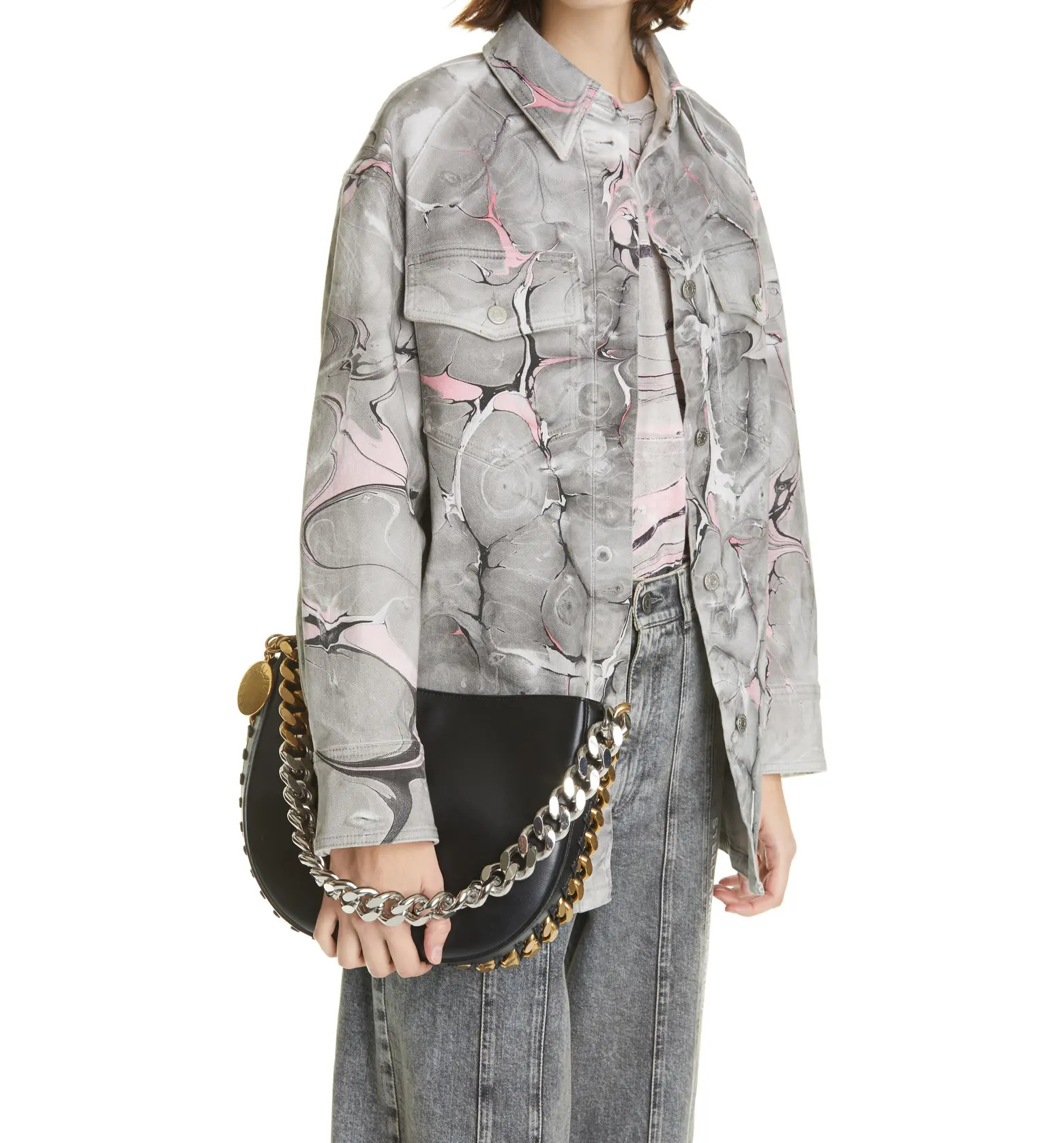 Medium Frayme Faux Leather Shoulder Bag | Nordstrom