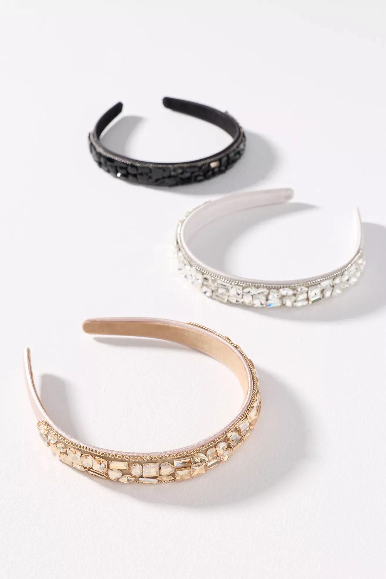 Satin Gem Headband | Anthropologie (US)