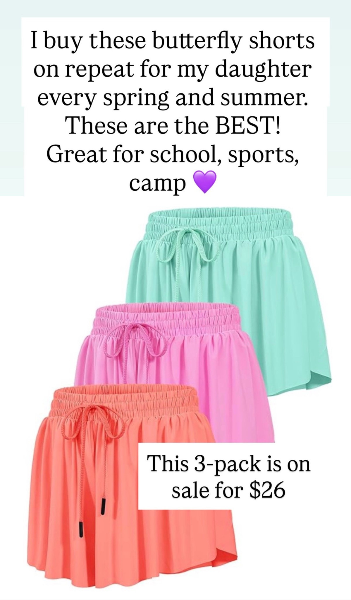 Butterfly shorts for girls are my favorite 🩷💜❤️

#LTKKids #LTKSaleAlert