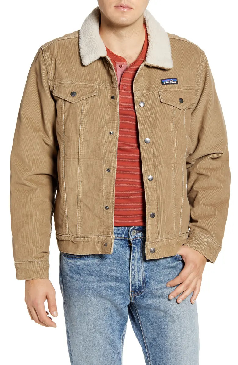 Trim Corduroy Trucker Jacket | Nordstrom