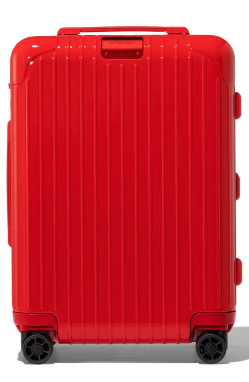 RIMOWA Essential Cabin 22-Inch Wheeled Carry-On in Red at Nordstrom | Nordstrom