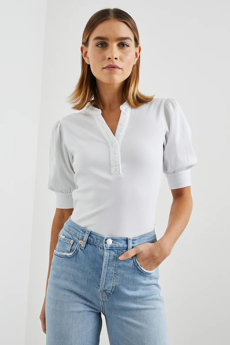 JEWEL TOP - WHITE RIB | Rails