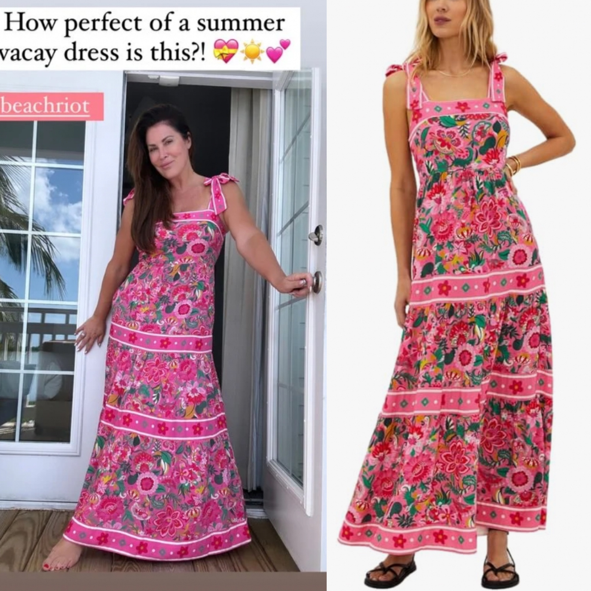 beach riot charlotte dress passion flor Beach Riot Kids Little Charlotte Dress - Redwood Floral