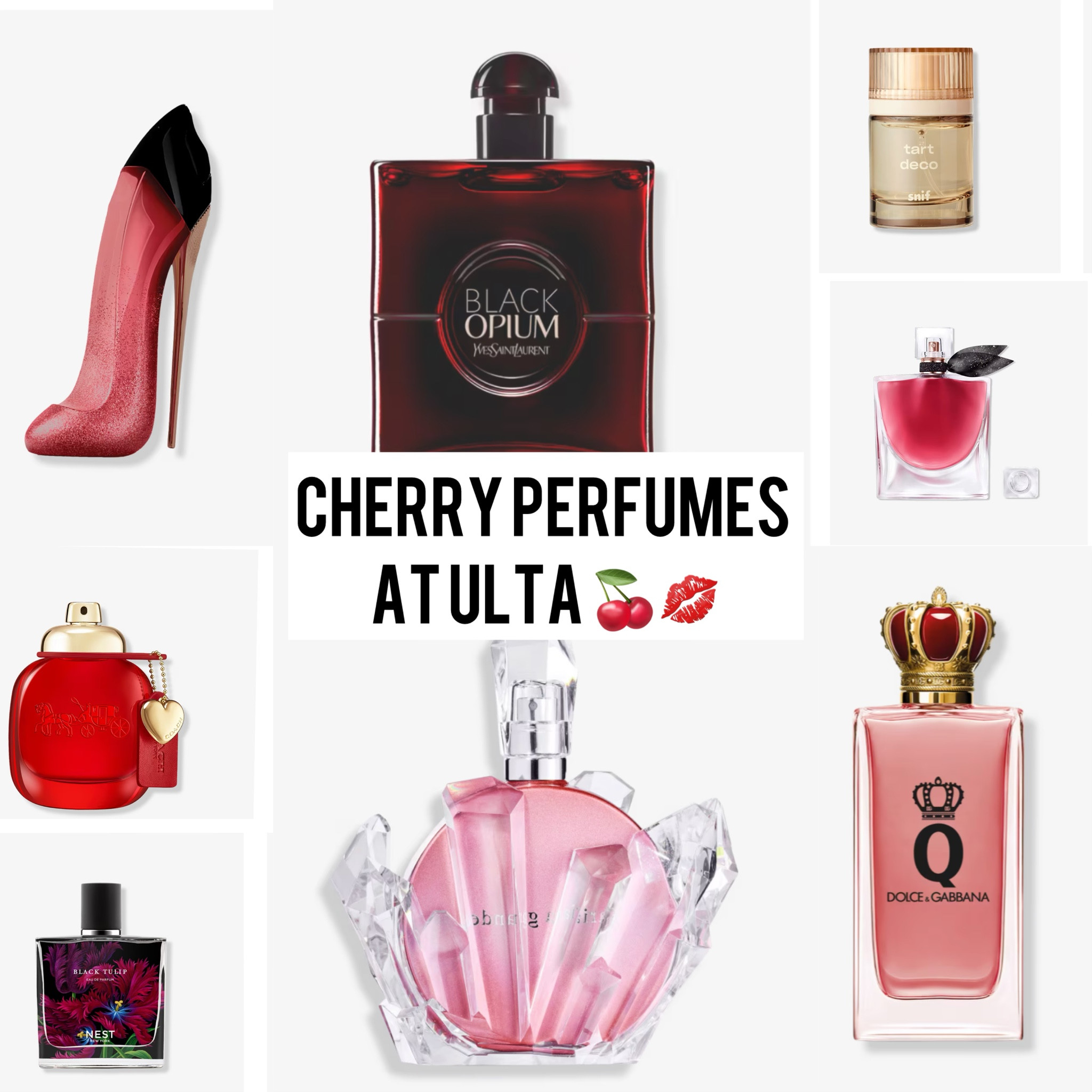 Cherry fruity fragrances at Ulta beauty that I love! Cherry eclipse rem fragrance. Fruity perfumes 

#LTKBeauty #LTKGiftGuide #LTKSeasonal