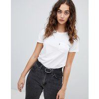 Levi's - Perfect - T-shirt à poche - Blanc | ASOS FR