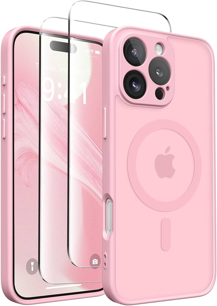 Magnetic Compatible with iPhone 16 Pro Case, Upgraded [Full Camera Protection] [Compatible with M... | Amazon (US)