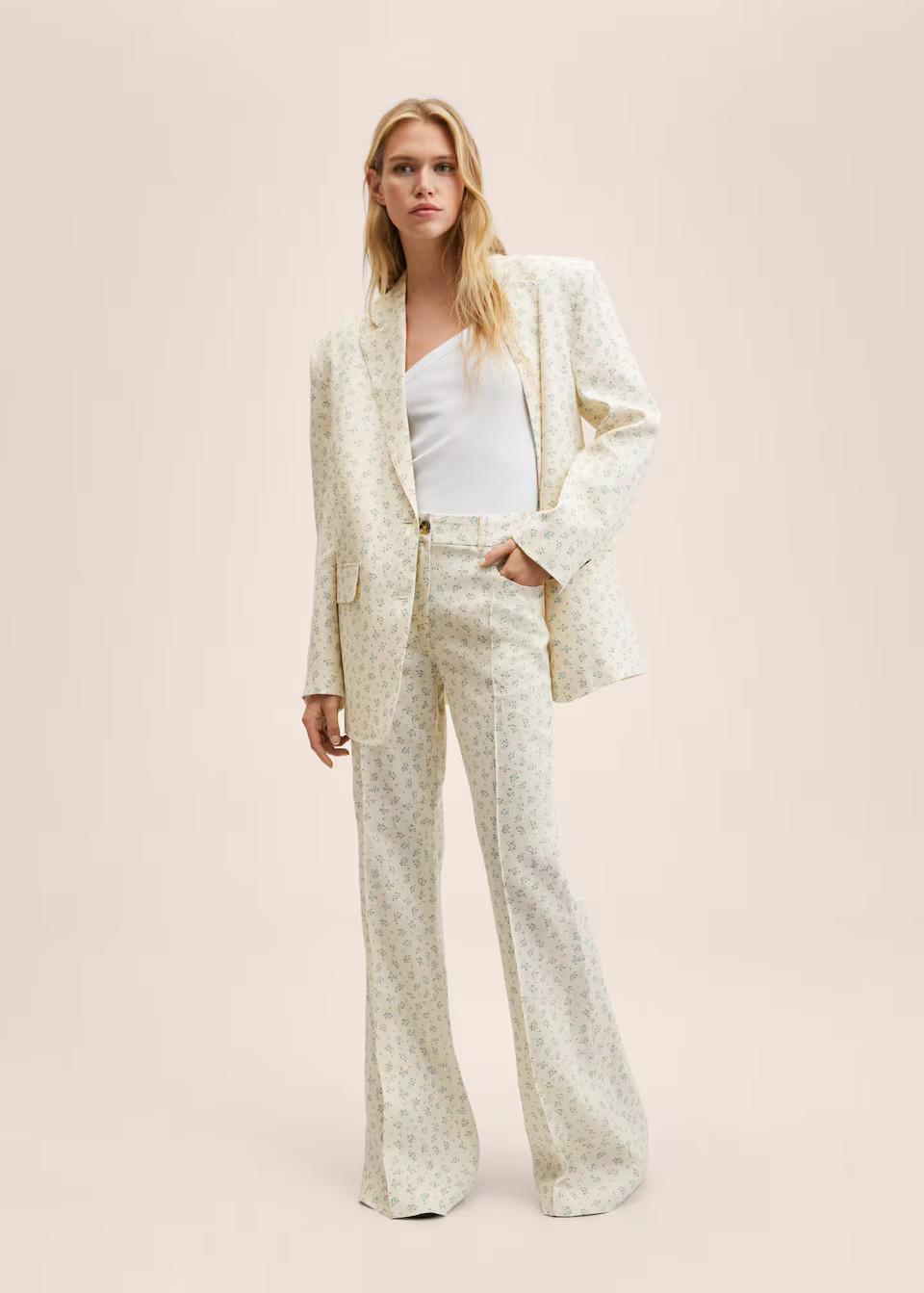 100% linen suit trousers -  Women | Mango USA | MANGO (US)