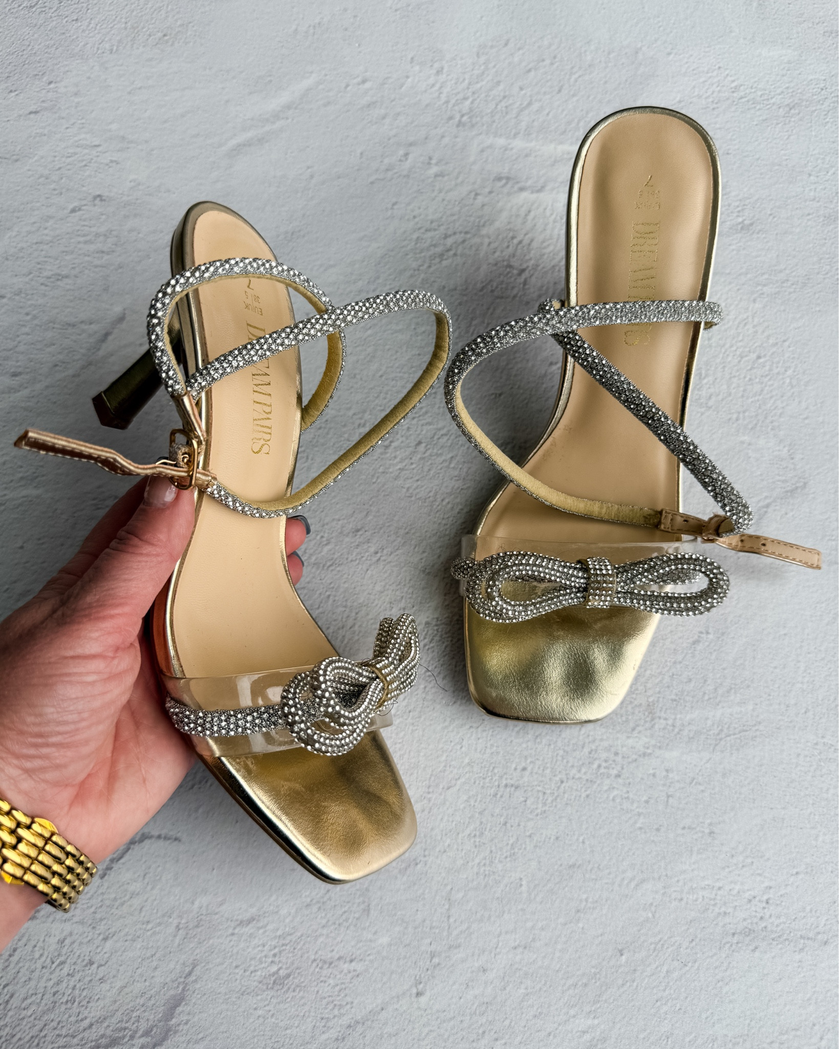 DREAM PAIRS Women's Double Bowknots Crystal Sandals Clear Slingback Heels #shoecrush #springaccessories #springsandal #dressyshoes 

 

#LTKSeasonal #LTKOver40 #LTKMidsize