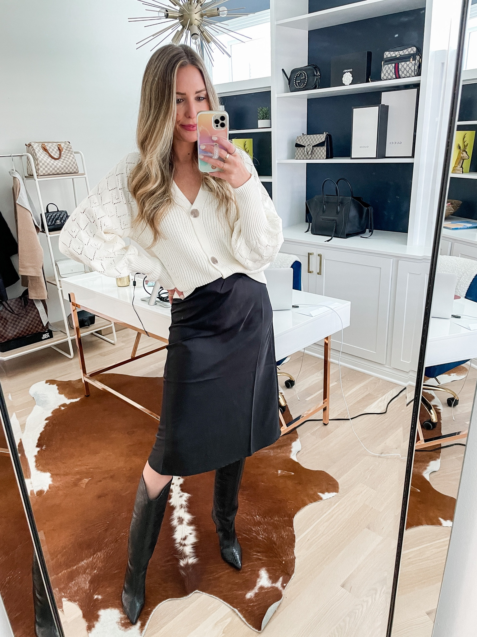 Amazon fashion / sweaters / fall outfits / midi skirt 

Small in the cardigan and skirt, 7 in the boots 


#LTKHoliday #LTKshoecrush #LTKstyletip