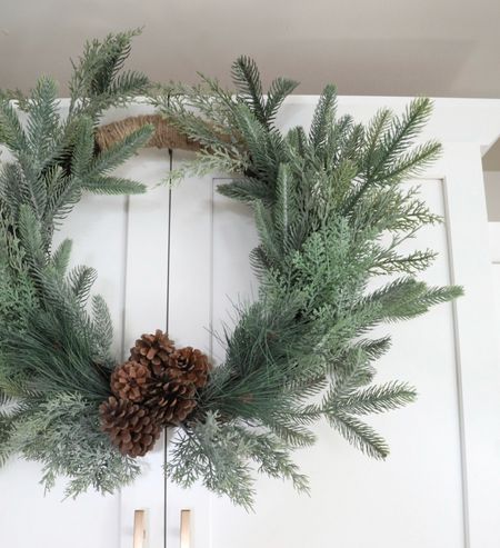 I love the rustic look of this pine one wreath! Great price on it too! ❤️ #christmasdecor #holidaydecor #ltkholiday #ltkhome #christmaswreath #rusticchristmas 

#LTKHoliday #LTKSeasonal #LTKhome
