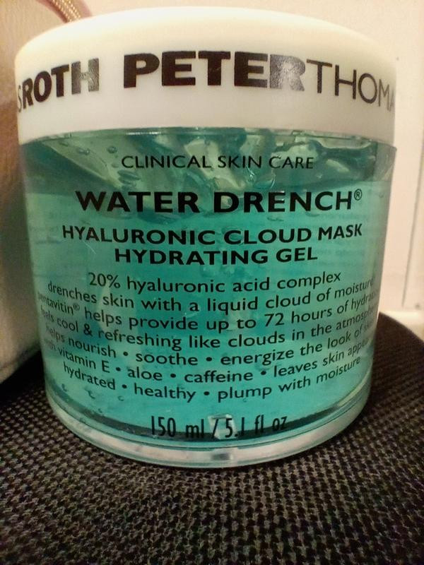 Water Drench Hyaluronic Cloud Mask Hydrating Gel | Peter Thomas Roth Labs