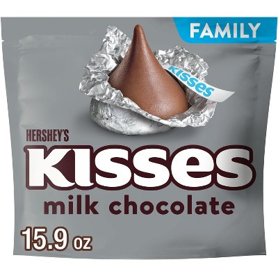 HERSHEY'S Kisses Milk Chocolate Candy - 15.9oz | Target