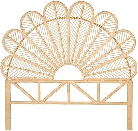 KOUBOO Rattan Petal, Twin Size, Natural Headboard, | Amazon (US)