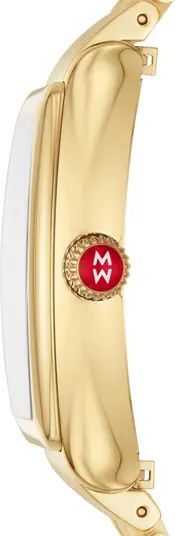 Relevé Two-Tone Diamond Dial Watch Head & Interchangeable Bracelet, 31mm x 32mm | Nordstrom Rack
