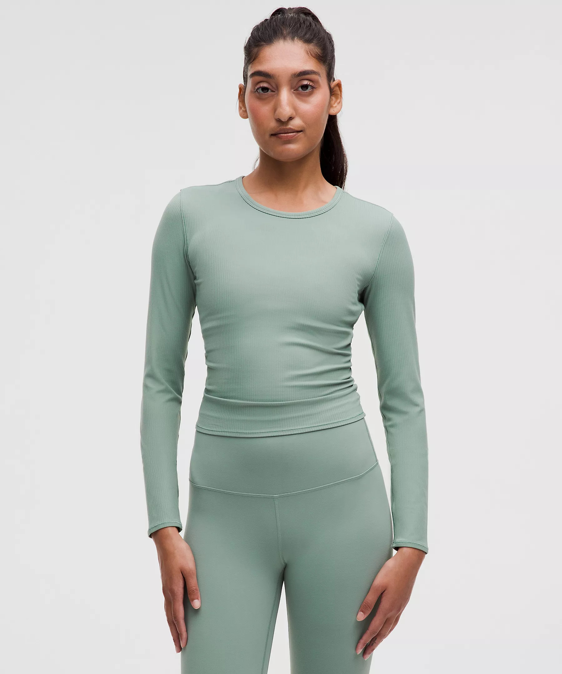 All It Takes Back-Twist Ribbed Long-Sleeve Shirt | Women's Long Sleeve Shirts | lululemon | Lululemon (US)