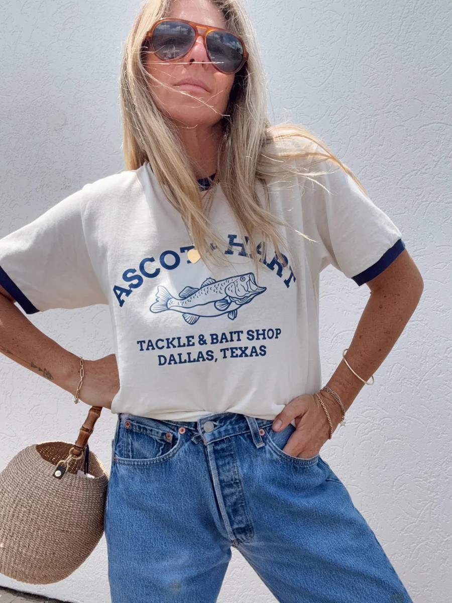 A+H Bait Shop Vintage Ringer | Ascot + Hart