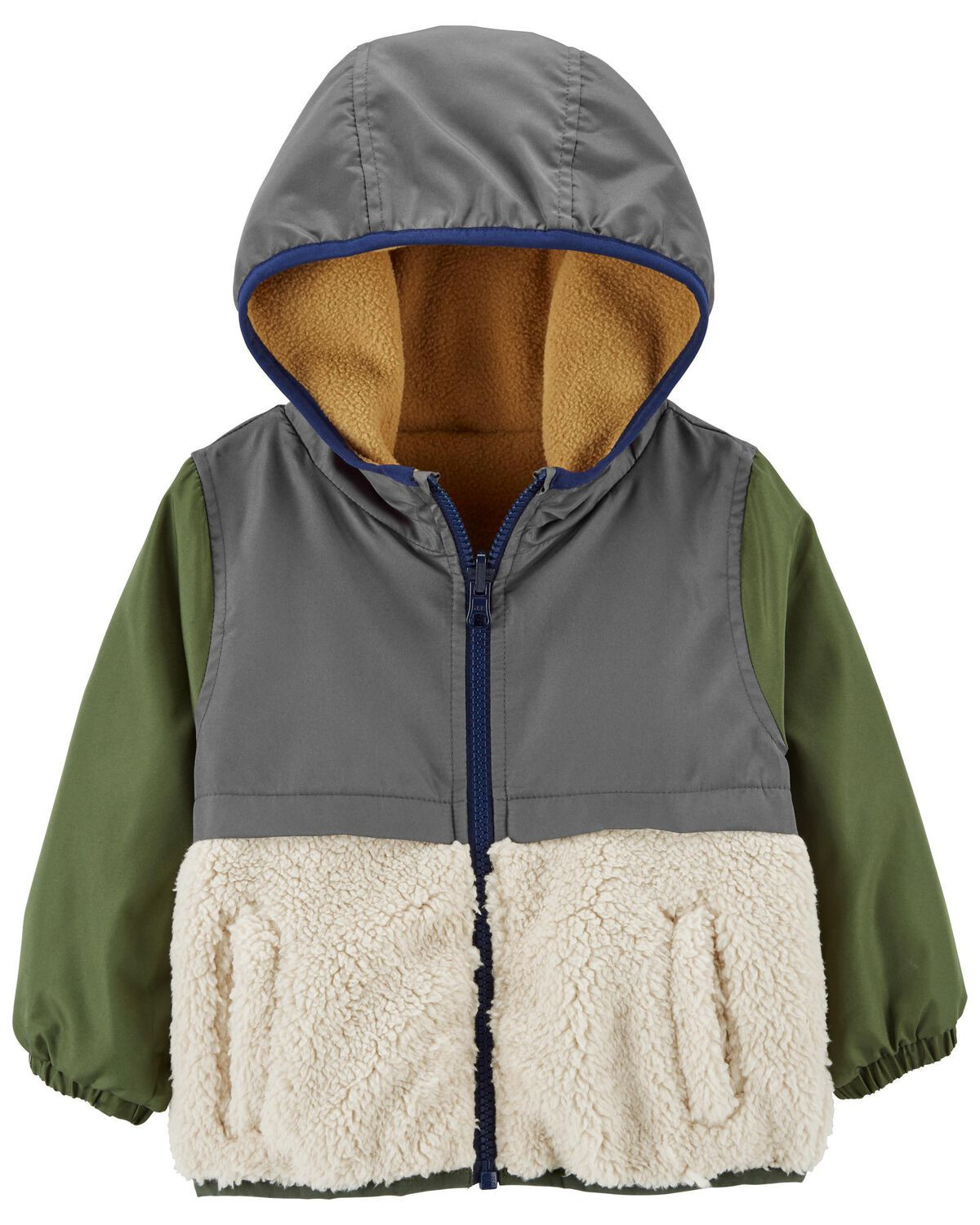 Multi Baby Reversible Colorblock Jacket | carters.com | Carter's