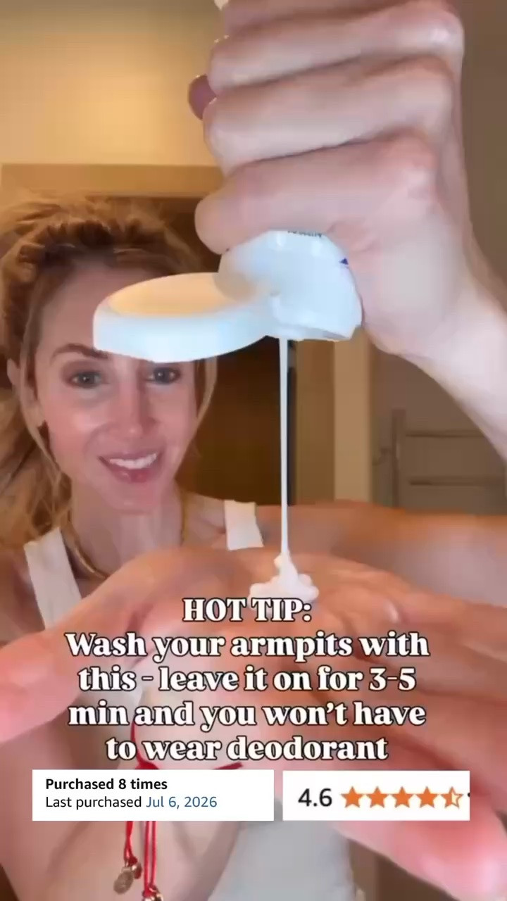 Hot tip: wash your armpits with this - leave it on for 3-5 minutes and you won’t have to wear deodorant! 

Beauty, Amazon finds, Amazon beauty, skincare, skincare must haves

#LTKBeauty