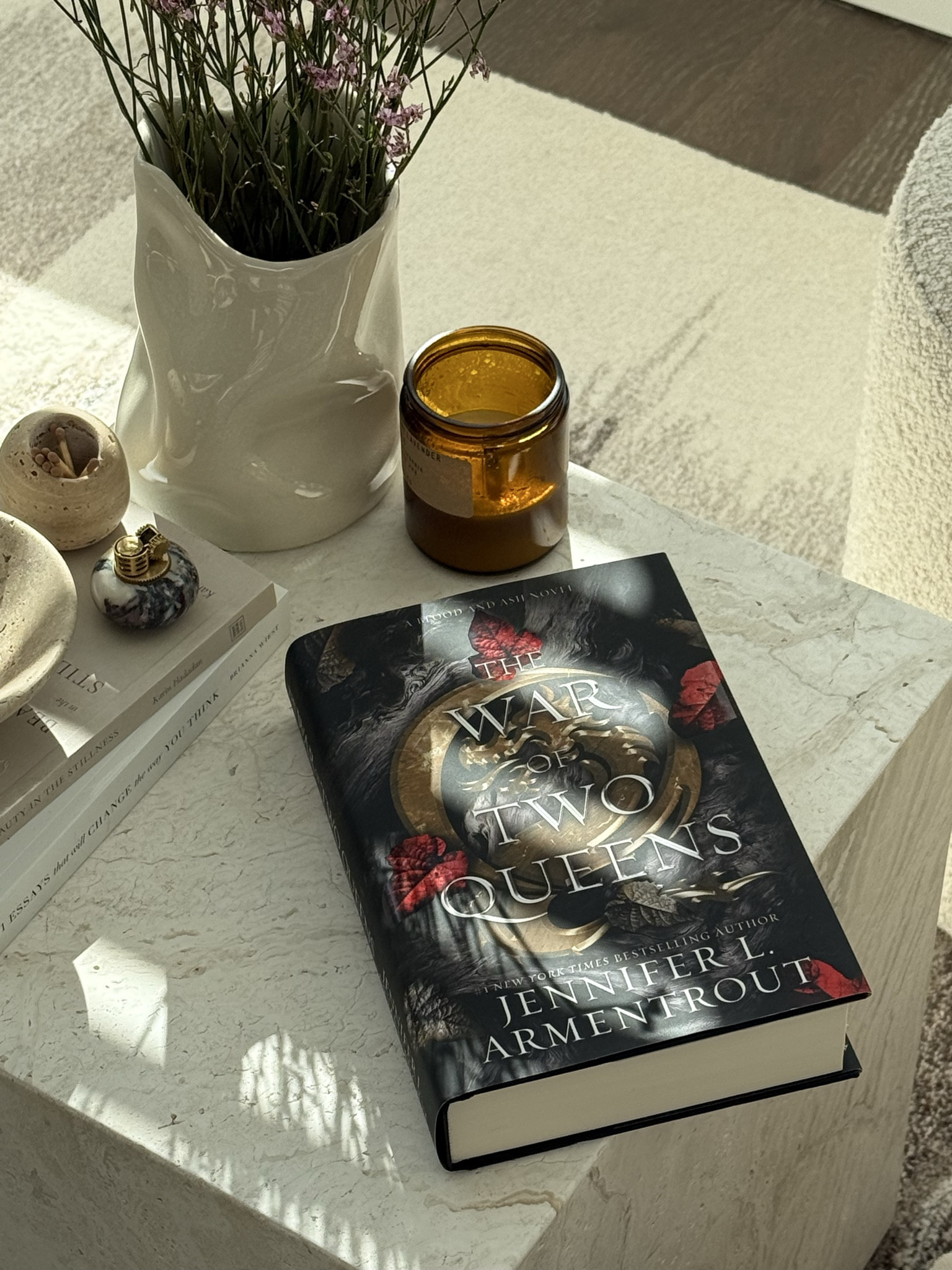 ending the day with a few chapters and a little fantasy escape ✨ currently deep in my from blood and ash era

evening routine aesthetic, night reading routine, from blood and ash series, jennifer l armentrout books, romantasy books, fantasy romance reads, cozy night routine, candlelight reading, booktok reads, current read, reading aesthetic cozy, unwind at night, soft evening routine, book lover aesthet

#LTKSeasonal #LTKdayinmylife #LTKHome