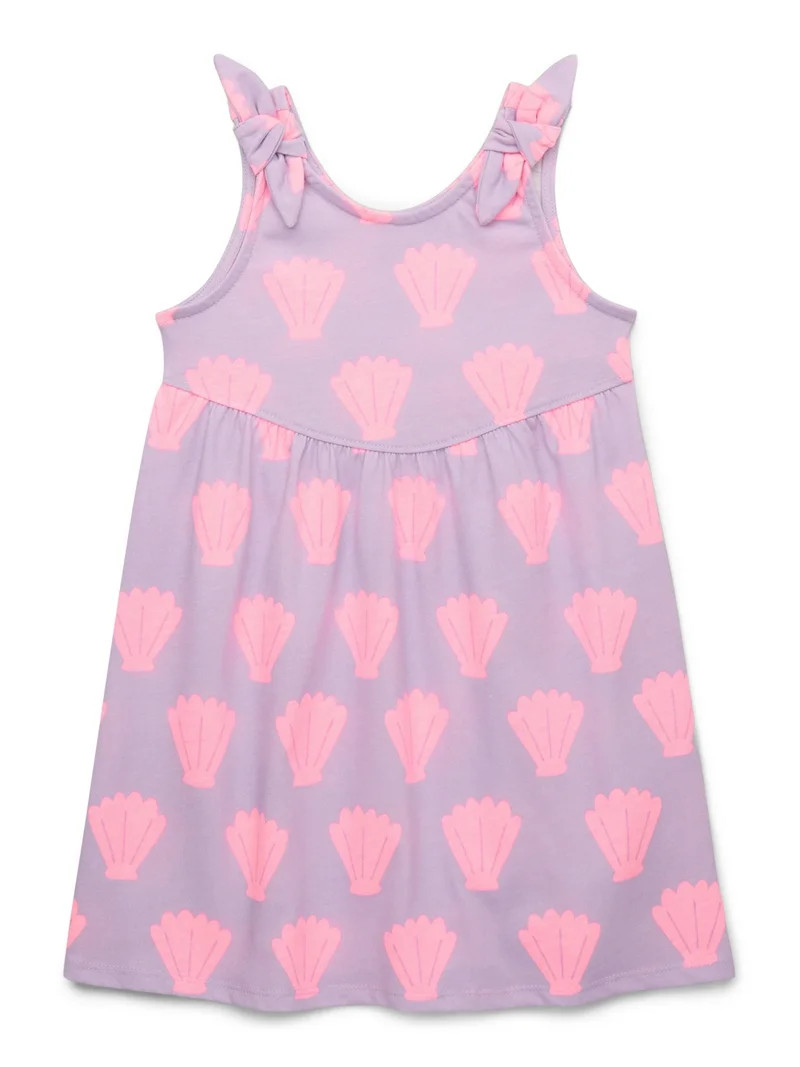 Garanimals Toddler Girl Printed Jersey Tank Dress, Sizes 12M-5T | Walmart (US)