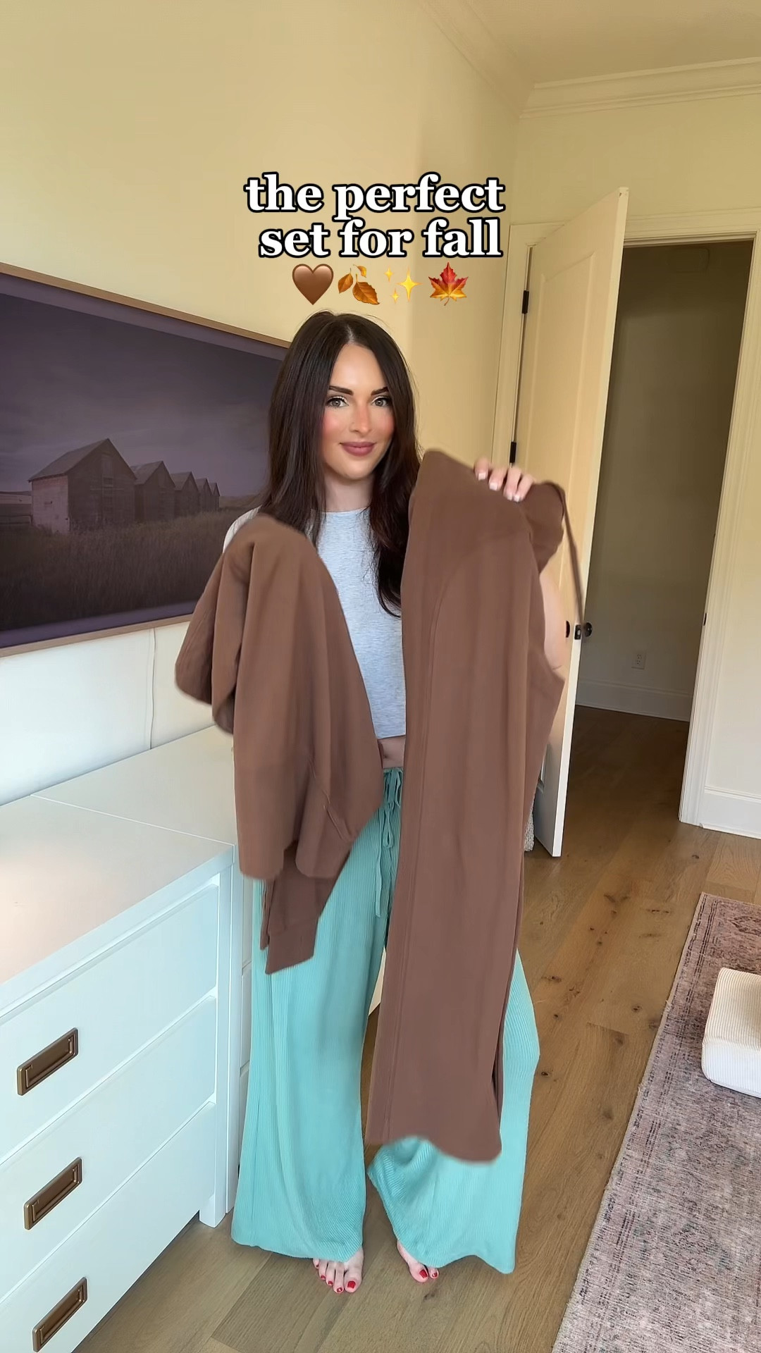 Found the perfect matching brown set for fall and it’s giving all the cozy vibes! 🍂🧡 Super comfy, super chic—what more could you want? 😍✨ #FallFashion #ComfyAndCute #FallOutfitInspo #SweaterWeather

#LTKActive #LTKSeasonal