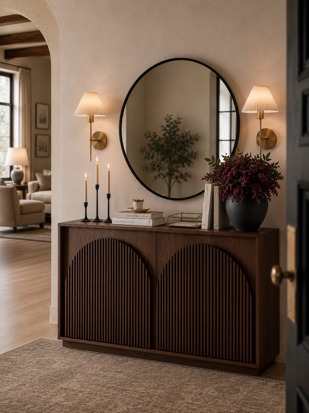 AMAZON CONSOLE TABLE STYLING 🤍

Create a warm, welcoming first impression with a few timeless pieces that make your entryway feel collected instead of cluttered. From the fluted console to the layered lighting and rich florals, every detail adds warmth and character you’ll love coming home to.

Follow @farmtotablecreations on Instagram for more home finds and styling inspiration.

#AmazonHome #EntrywayDecor #ModernOrganic #HomeStyling #LTKHome

#LTKHome #LTKSaleAlert #LTKSeasonal