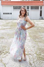 Multi Color Floral Maxi Dress Inspired by Shelby Ditch | Inspired Boutique